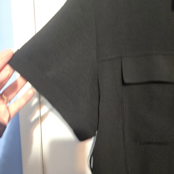 Reitmans Classic Black Button-Front Jumpsuit - Picture 3 of 9